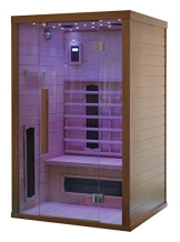 Infrarotkabine Wärmekabine Infrarotsauna Sauna Wärmetherapie Infrarot Steinwand - 1